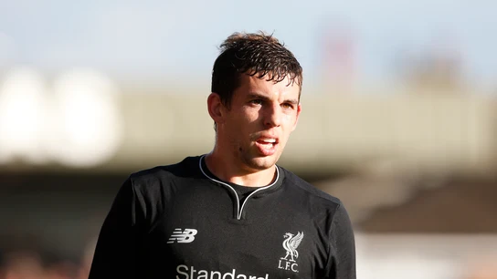Flanagan, durante un partido con el Liverpool Flanagan, durante un partido con el Liverpool