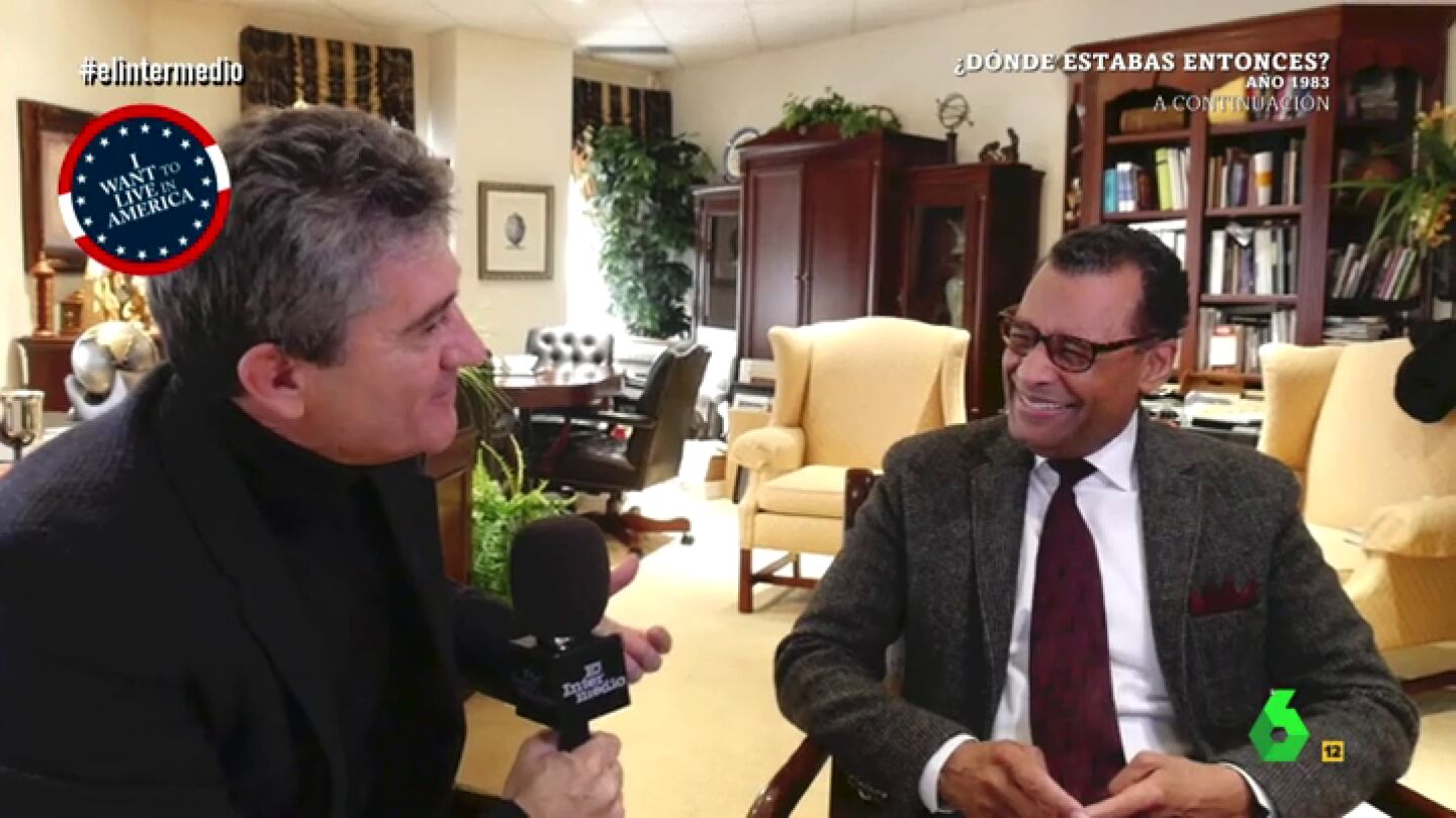 Guillemo Fesser con un pastor protestante