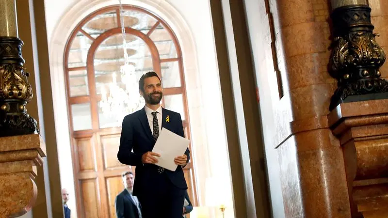 Roger Torrent, nuevo presidente del Parlament