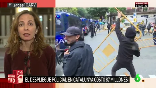 Neus Tomàs, en Al Rojo Vivo Neus Tomàs, en Al Rojo Vivo
