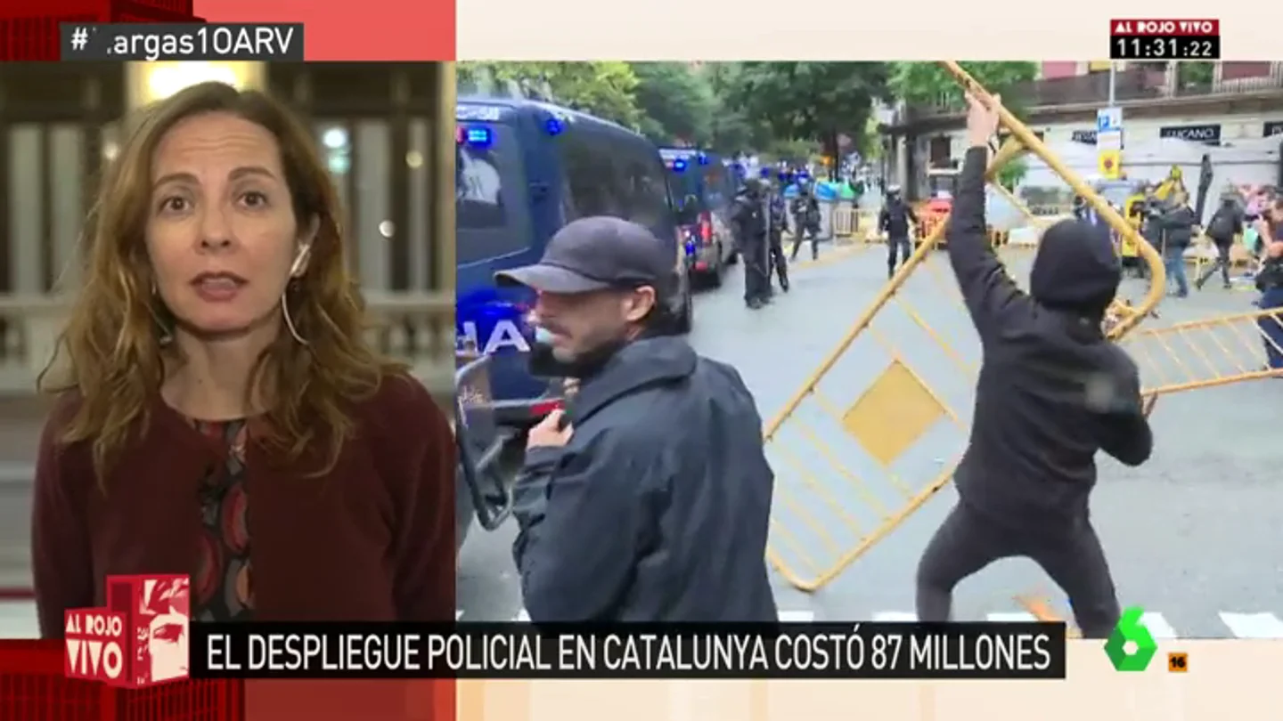 Neus Tomàs, en Al Rojo Vivo Neus Tomàs, en Al Rojo Vivo