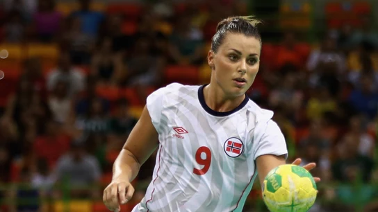Nora Mork, estrella de la selección femenina de balonmano de Noruega Nora Mork, estrella de la selección femenina de balonmano de Noruega