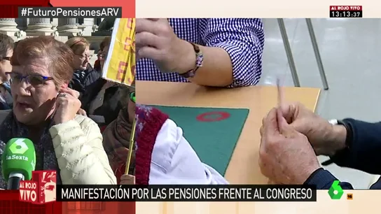 Ángela, pensionista Ángela, pensionista