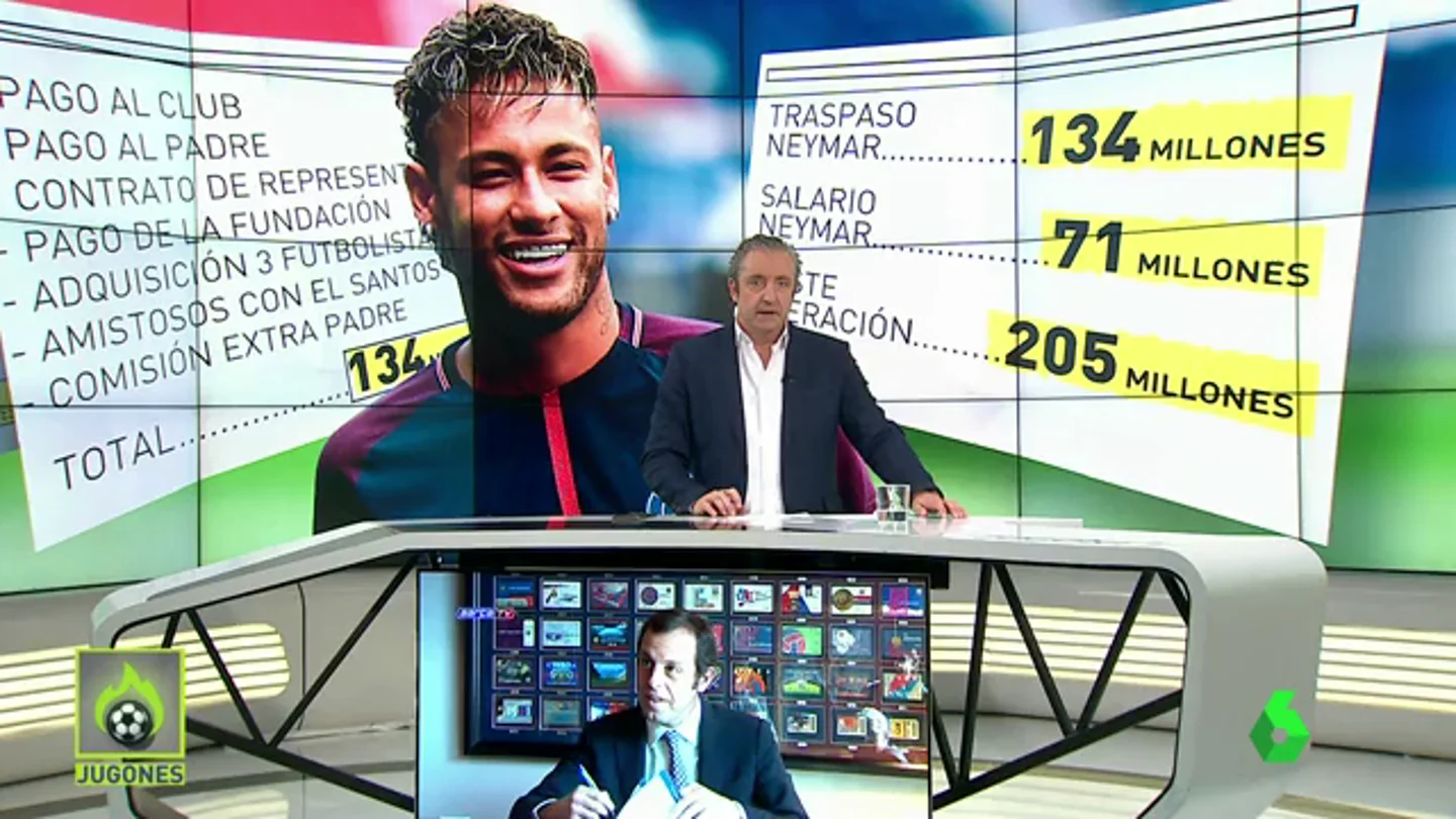 El Barcelona pagó 134 millones por Neymar El Barcelona pagó 134 millones por Neymar
