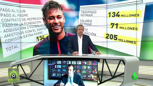 El Barcelona pag&oacute; 134 millones por Neymar