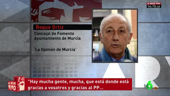 Roque Ortiz, concejal del PP de Murcia Roque Ortiz, concejal del PP de Murcia