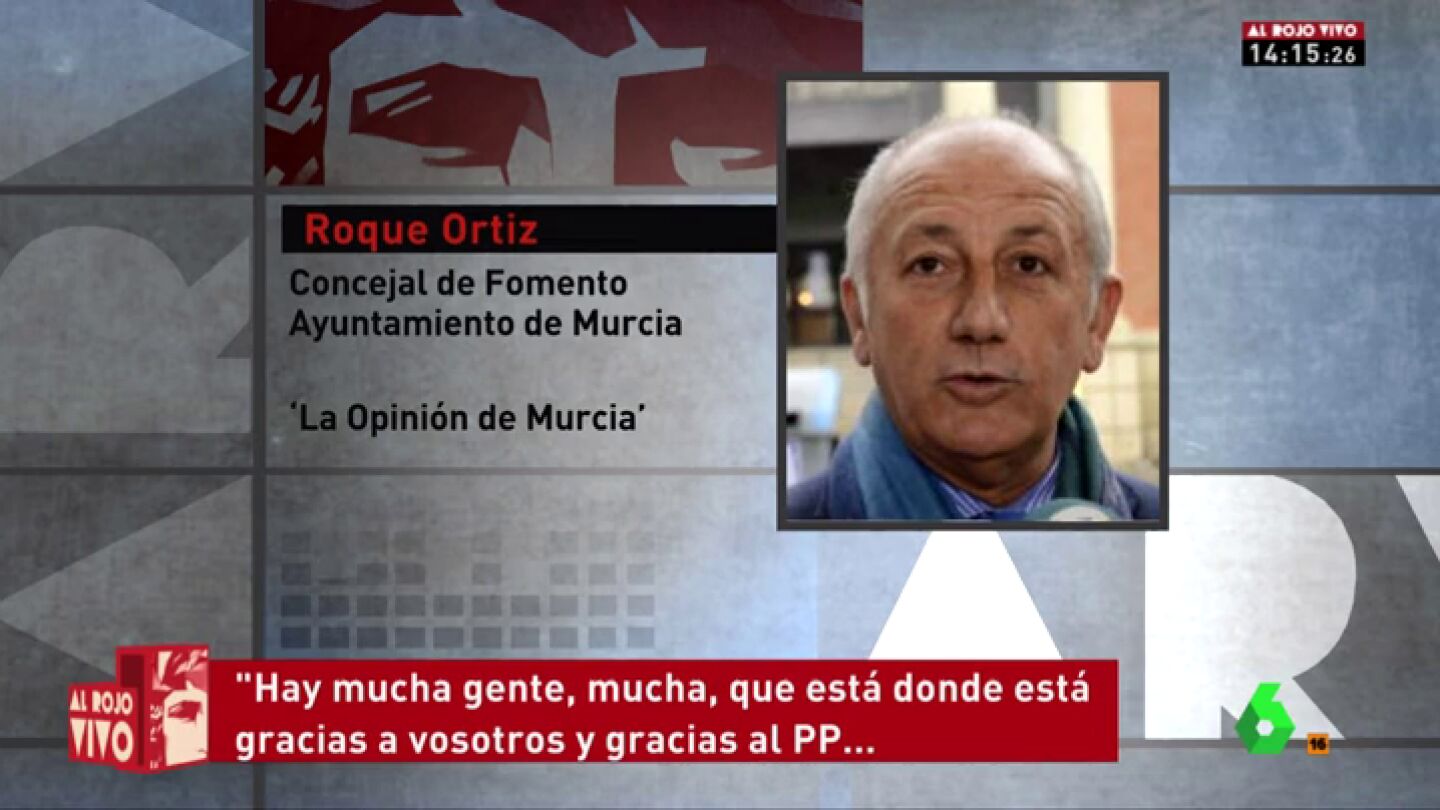 Roque Ortiz, concejal del PP de Murcia