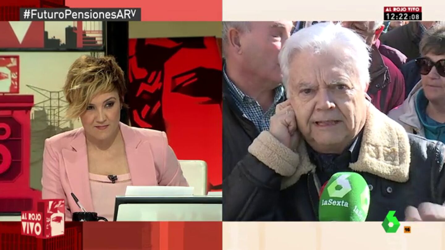 Jos&eacute; Luis P&eacute;rez, miembro de la Federaci&oacute;n de Pensionistas y Jubilados