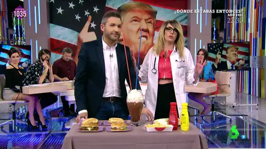 La doctora Carmen Rica Chona defiende la 'dieta' de Trump La doctora Carmen Rica Chona defiende la 'dieta' de Trump
