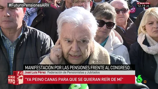 José Luis Pérez, pensionista José Luis Pérez, pensionista