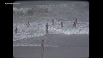 Nudismo en una playa gallega
