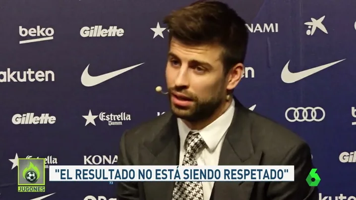 Piqué, sobre Cataluña: "El resultado de las elecciones no está siendo respetado" Piqué, sobre Cataluña: "El resultado de las elecciones no está siendo respetado"