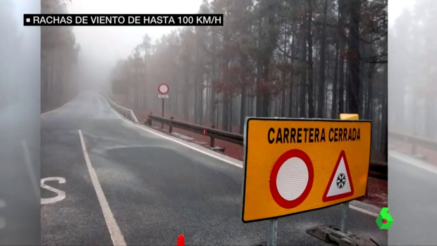 Gran Canaria activa su plan de emergencias despu&eacute;s de que cayeran los primeros copos en el Pico de las Nieves