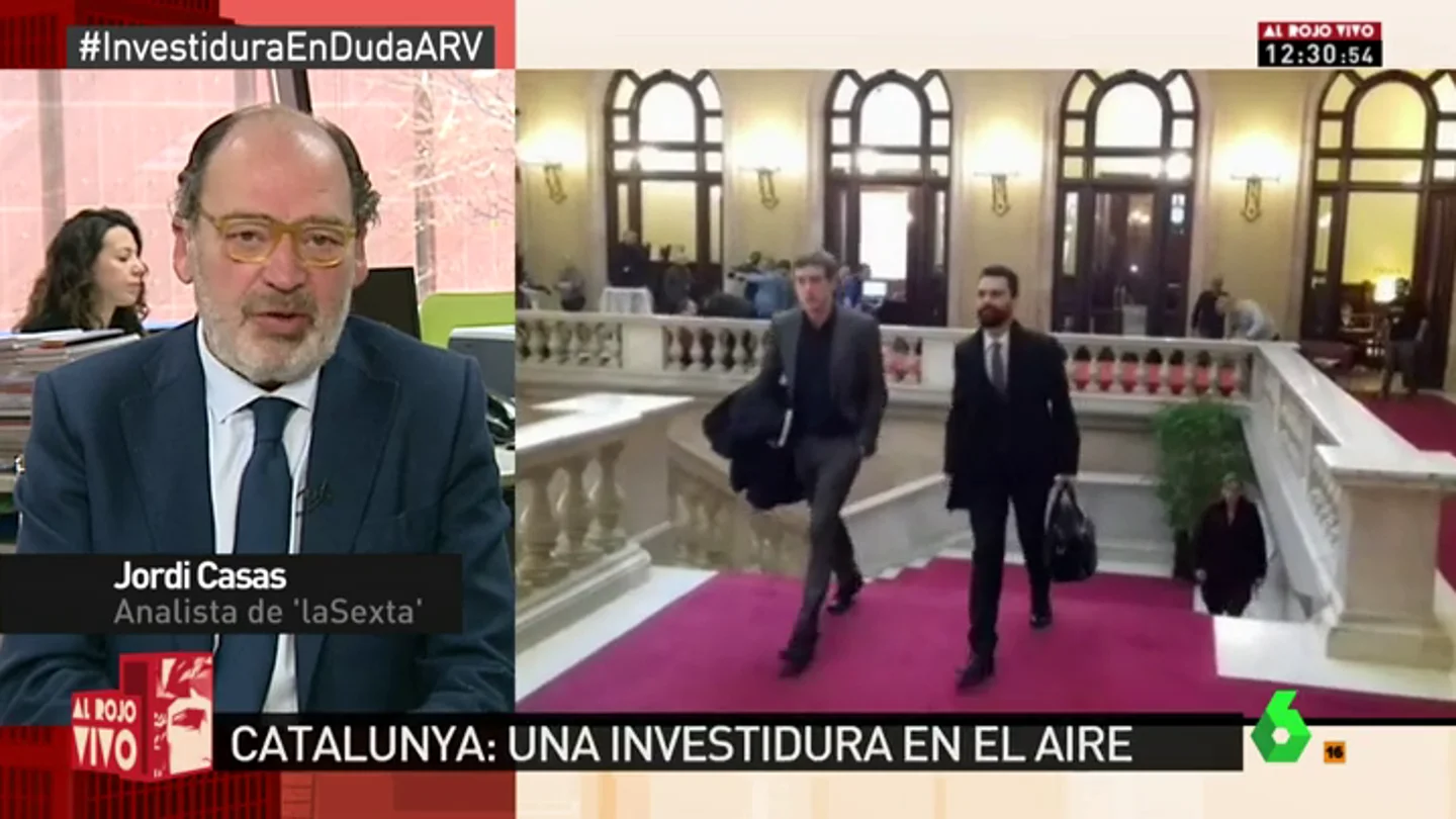 Jordi Casas: "El Gobierno del PP está agotado y falto de reflejos. Me recuerda al último tramo de Felipe González" Jordi Casas: "El Gobierno del PP está agotado y falto de reflejos. Me recuerda al último tramo de Felipe González"