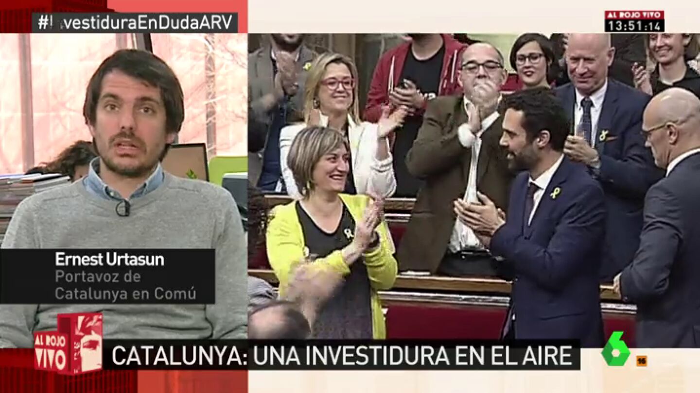 Ernest Urtasun: "Debemos buscar una soluci&oacute;n pol&iacute;tica a la situaci&oacute;n de la gente que esta injustamente en la c&aacute;rcel y Bruselas"