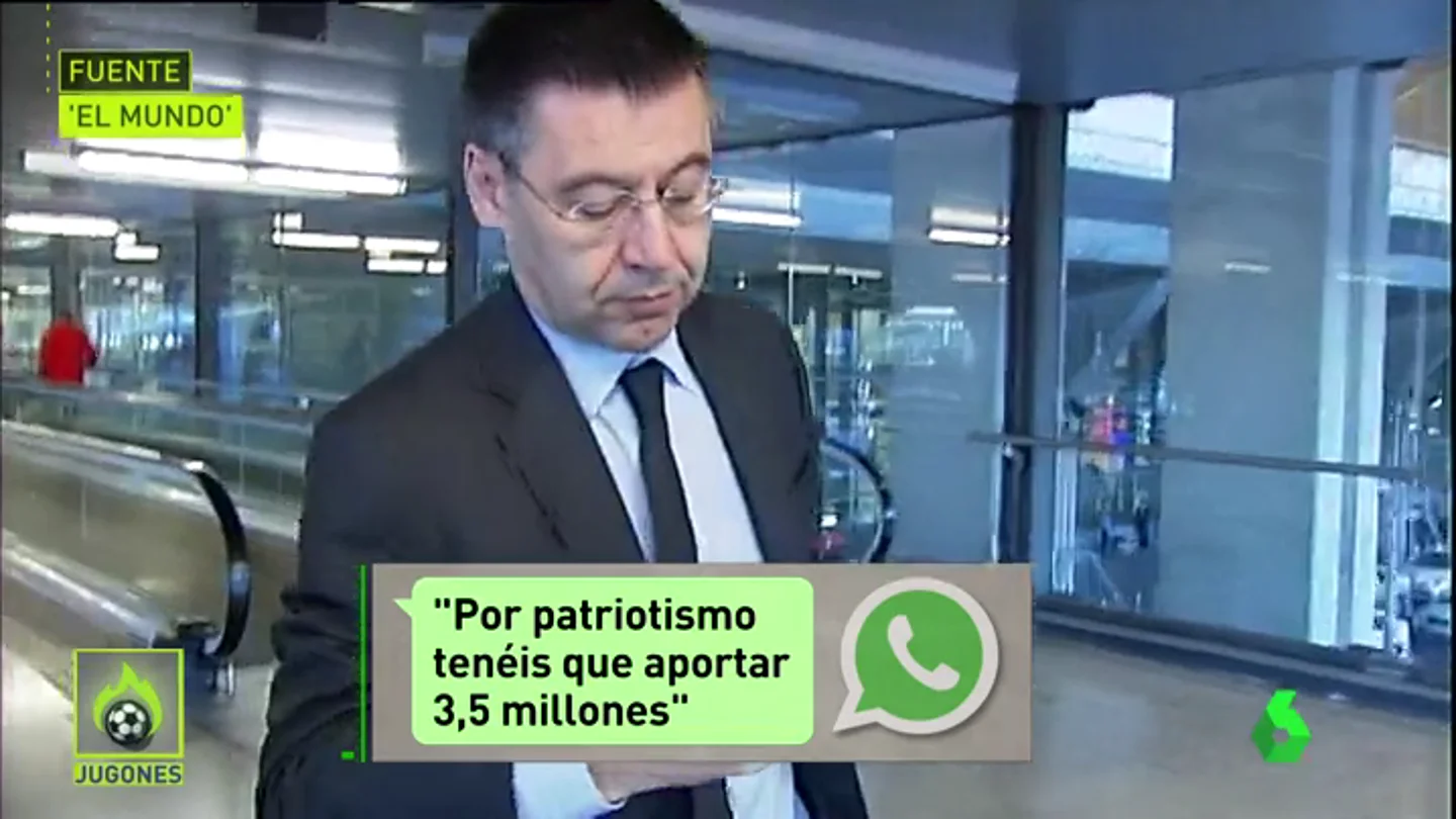 'El Mundo': Una exconsejera pidió al Barça 3,5 millones para pagar la fianza a Artur Mas 'El Mundo': Una exconsejera pidió al Barça 3,5 millones para pagar la fianza a Artur Mas