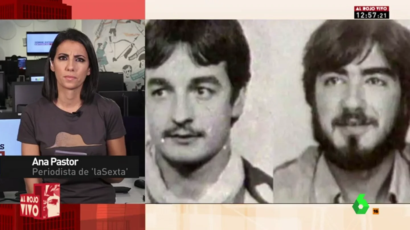 Ana Pastor, sobre Donde Estabas Entonces 1985: "El forense de Lasa y Zabala nos cuenta como los cuerpos daban muestras de que habían sido torturados brutalmente" Ana Pastor, sobre Donde Estabas Entonces 1985: "El forense de Lasa y Zabala nos cuenta como los cuerpos daban muestras de que habían sido torturados brutalmente"