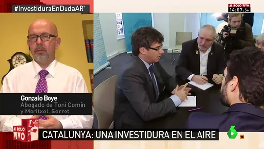 Gonzalo Boye: "Mis defendidos no van a ir y es bastante impensable que Puigdmeont comparezca" Gonzalo Boye: "Mis defendidos no van a ir y es bastante impensable que Puigdmeont comparezca"