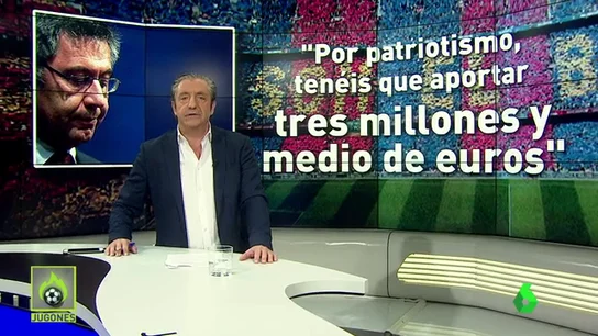 Piden al Barça 3,5 millones por patriotismo Piden al Barça 3,5 millones por patriotismo