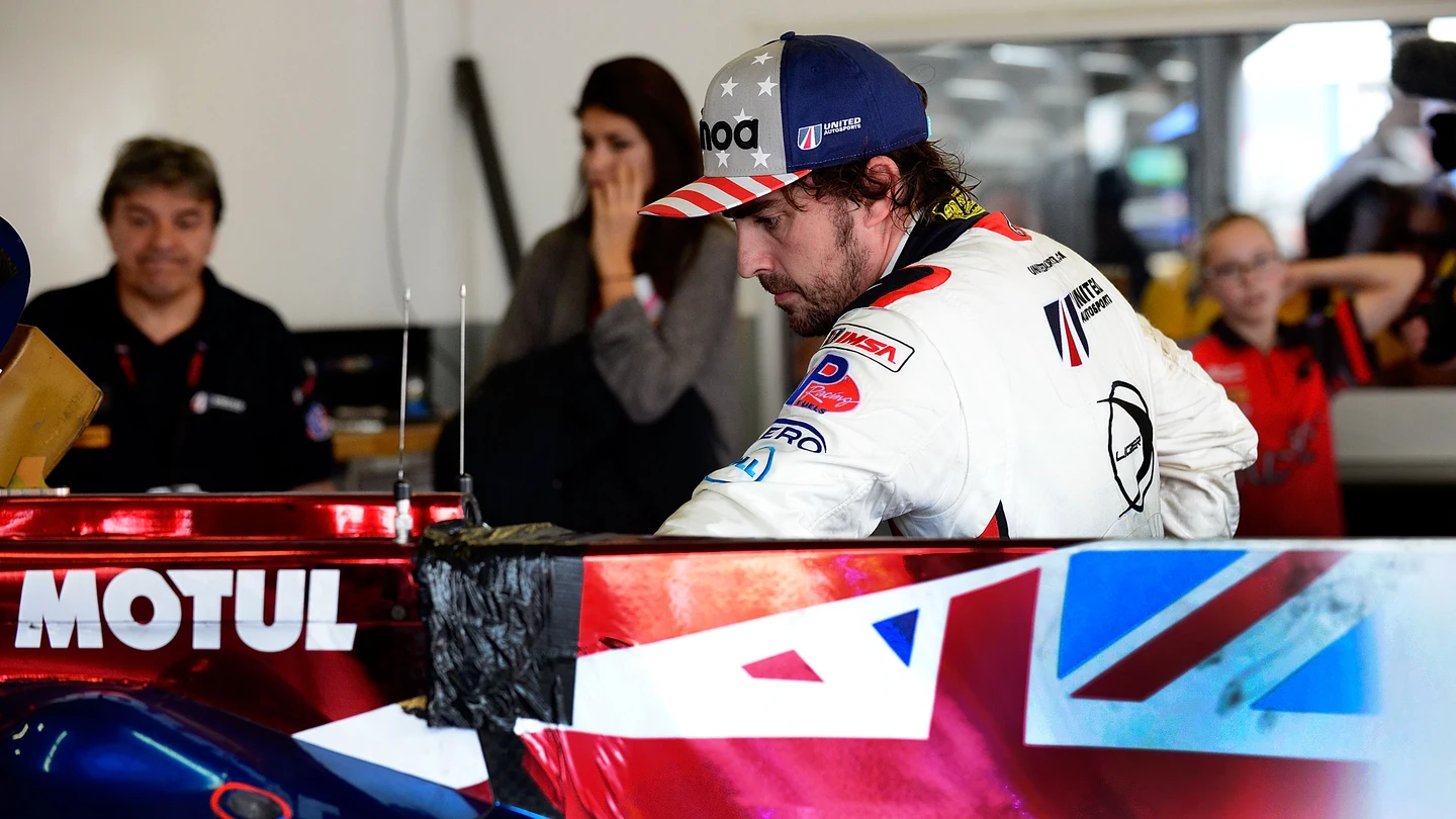 Fernando Alonso, en la ciudad de Daytona Beach Fernando Alonso, en la ciudad de Daytona Beach