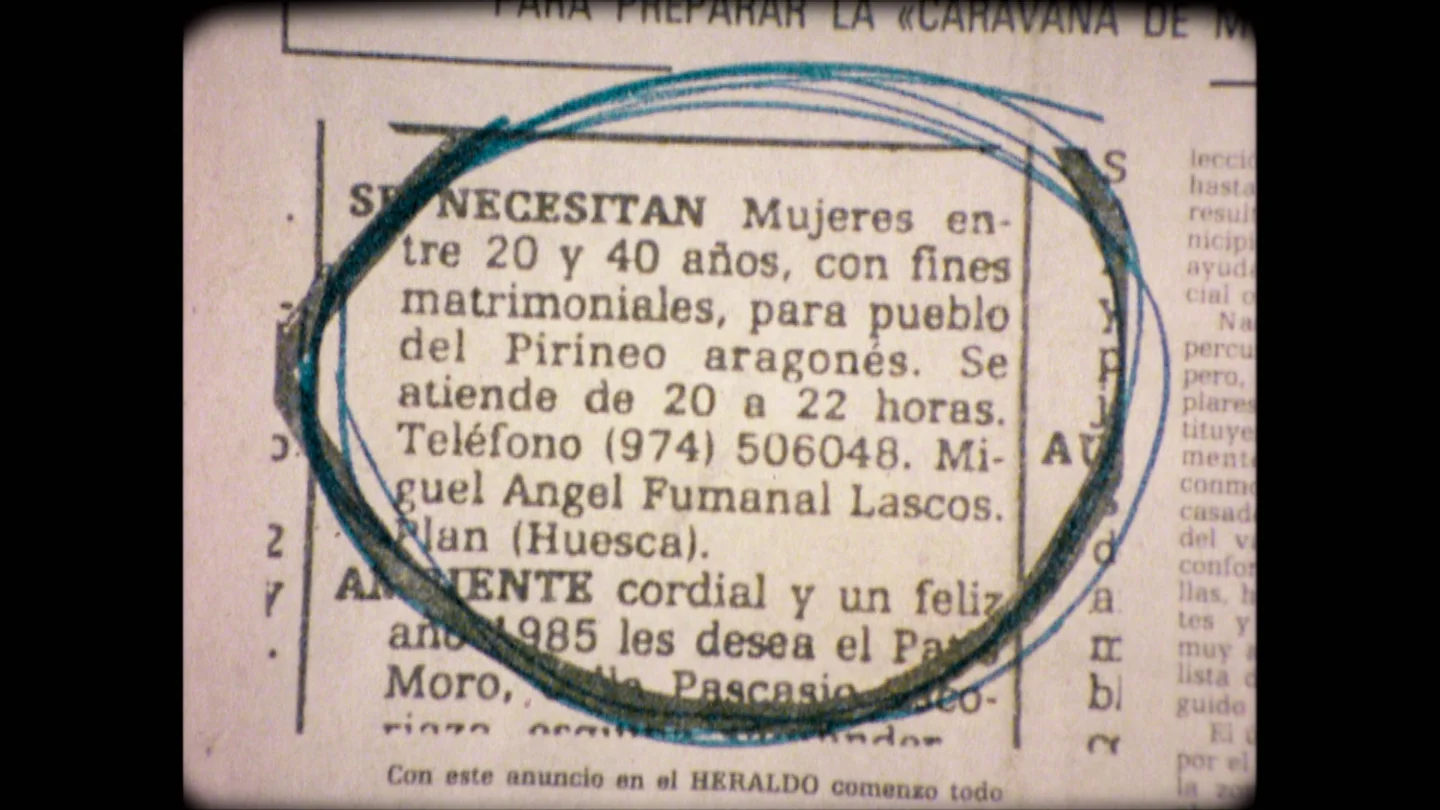 Anuncio en 1985 Anuncio en 1985