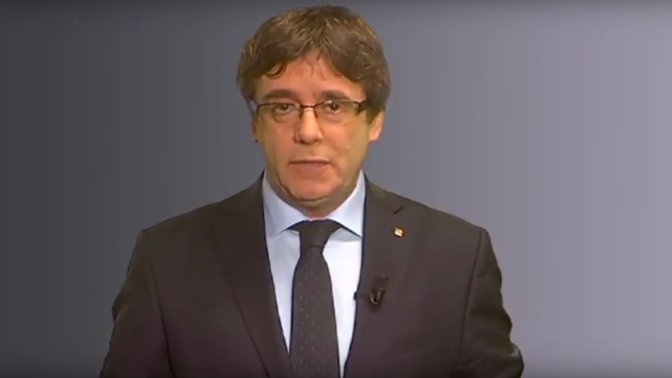 Puigdemont difunde un mensaje en redes sociales