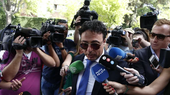 El exfutbolista Quique Pina El exfutbolista Quique Pina