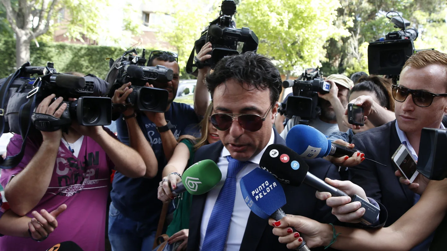 El exfutbolista Quique Pina El exfutbolista Quique Pina
