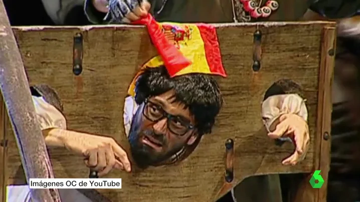 La polémica por la decapitación de Puigdemont La polémica por la decapitación de Puigdemont