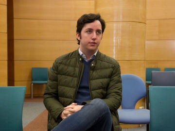 El pequeño Nicolás durante un juicio El pequeño Nicolás durante un juicio