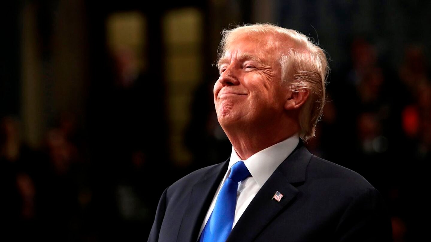 Trump da su discurso sobre el Estado de la Uni&oacute;n