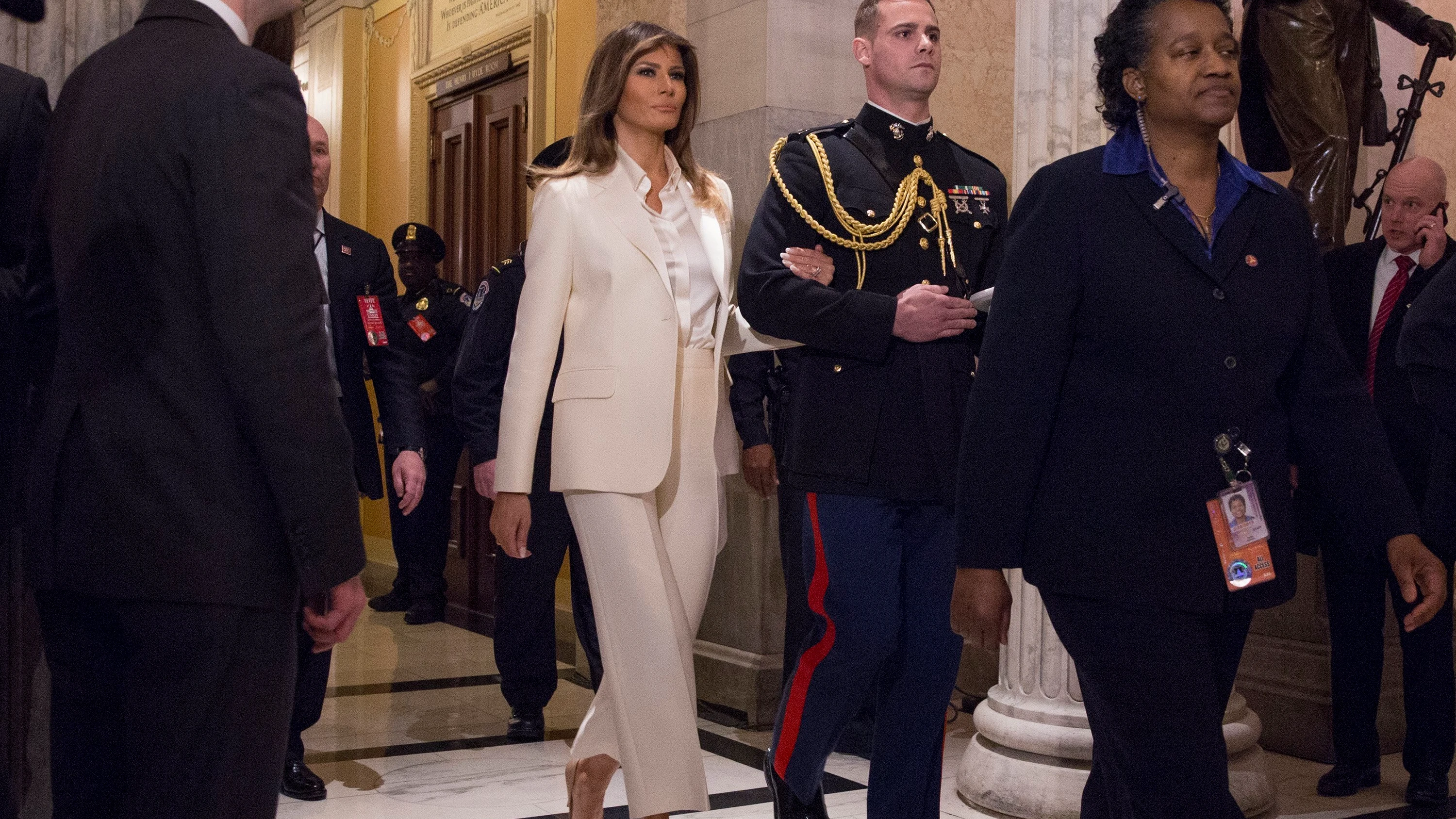 La primera dama Melania Trump