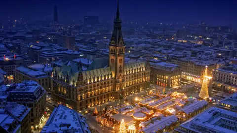 Hamburgo Siete destinos que merece la pena ver nevados