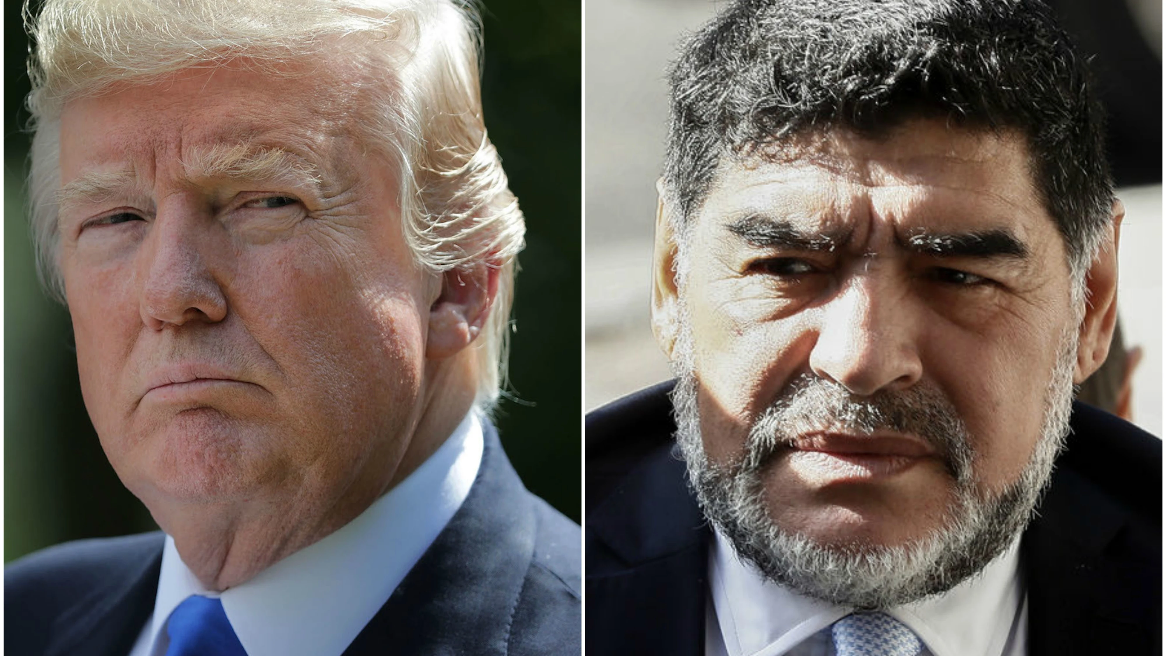 Trump le niega el visado a Maradona