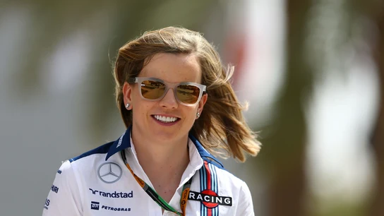 Susie Wolff, durante un Gran Premio Susie Wolff, durante un Gran Premio