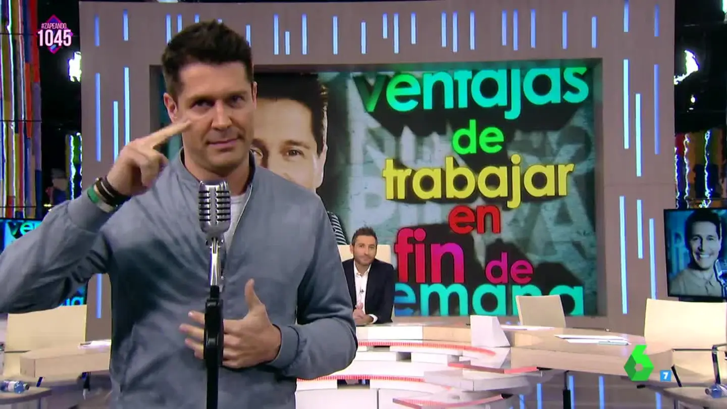 Jaime Cantizano, en Zapeando Jaime Cantizano, en Zapeando