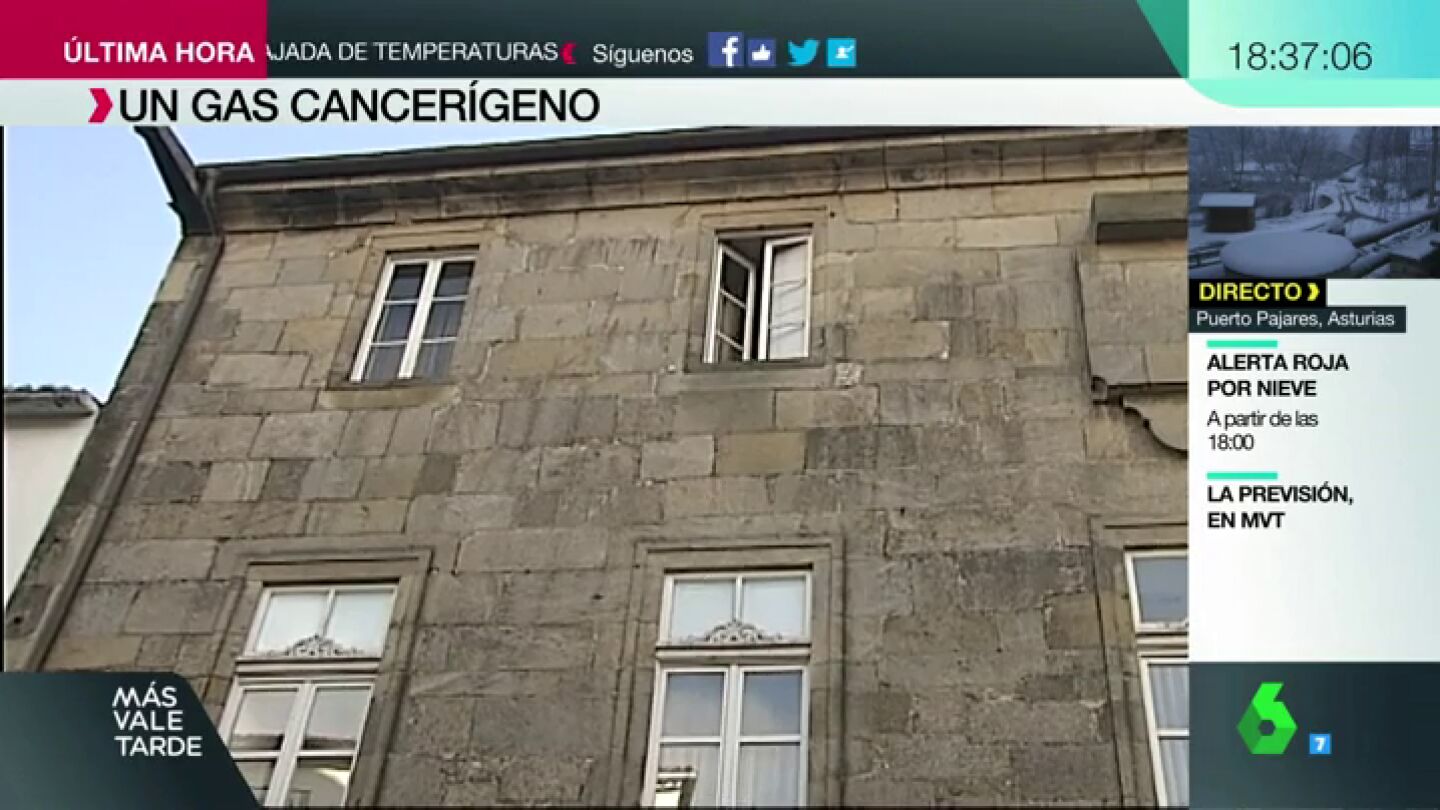 El Rad&oacute;n, el gas causante de m&aacute;s c&aacute;ncer de pulm&oacute;n en no fumadores que est&aacute; presente en miles de casas de Espa&ntilde;a