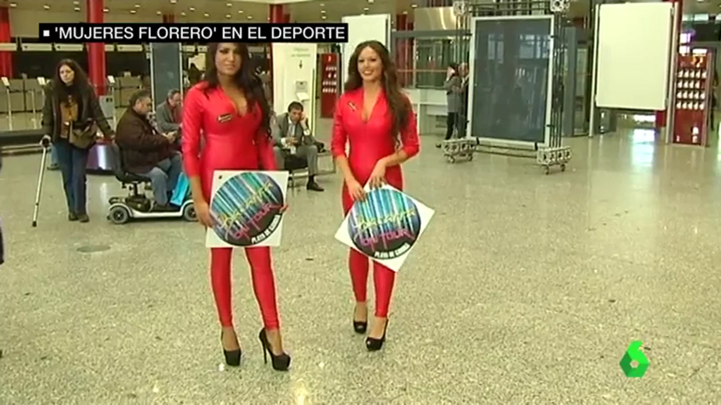 'Mujeres florero' en el deporte 'Mujeres florero' en el deporte