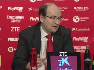 Pepe Castro, presidente del Sevilla Pepe Castro, presidente del Sevilla