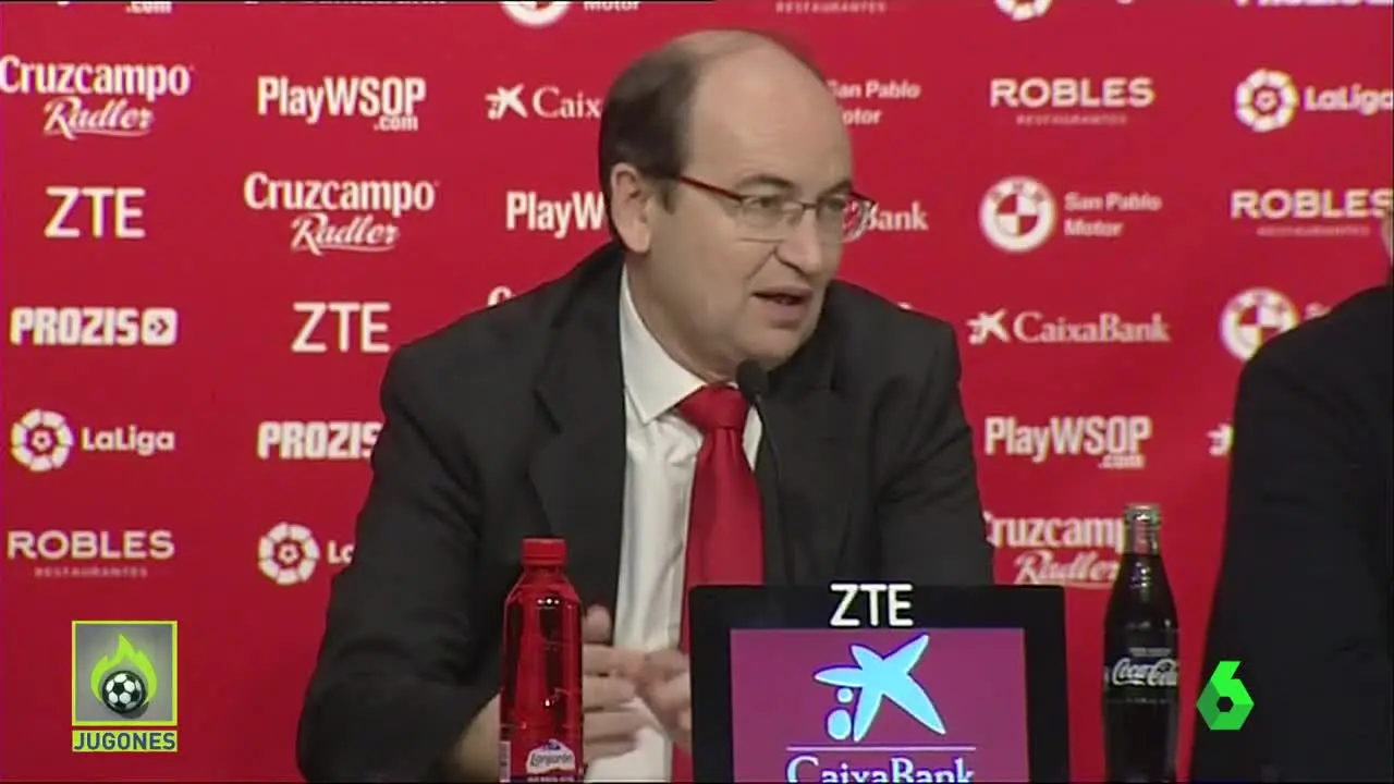 Pepe Castro, presidente del Sevilla Pepe Castro, presidente del Sevilla