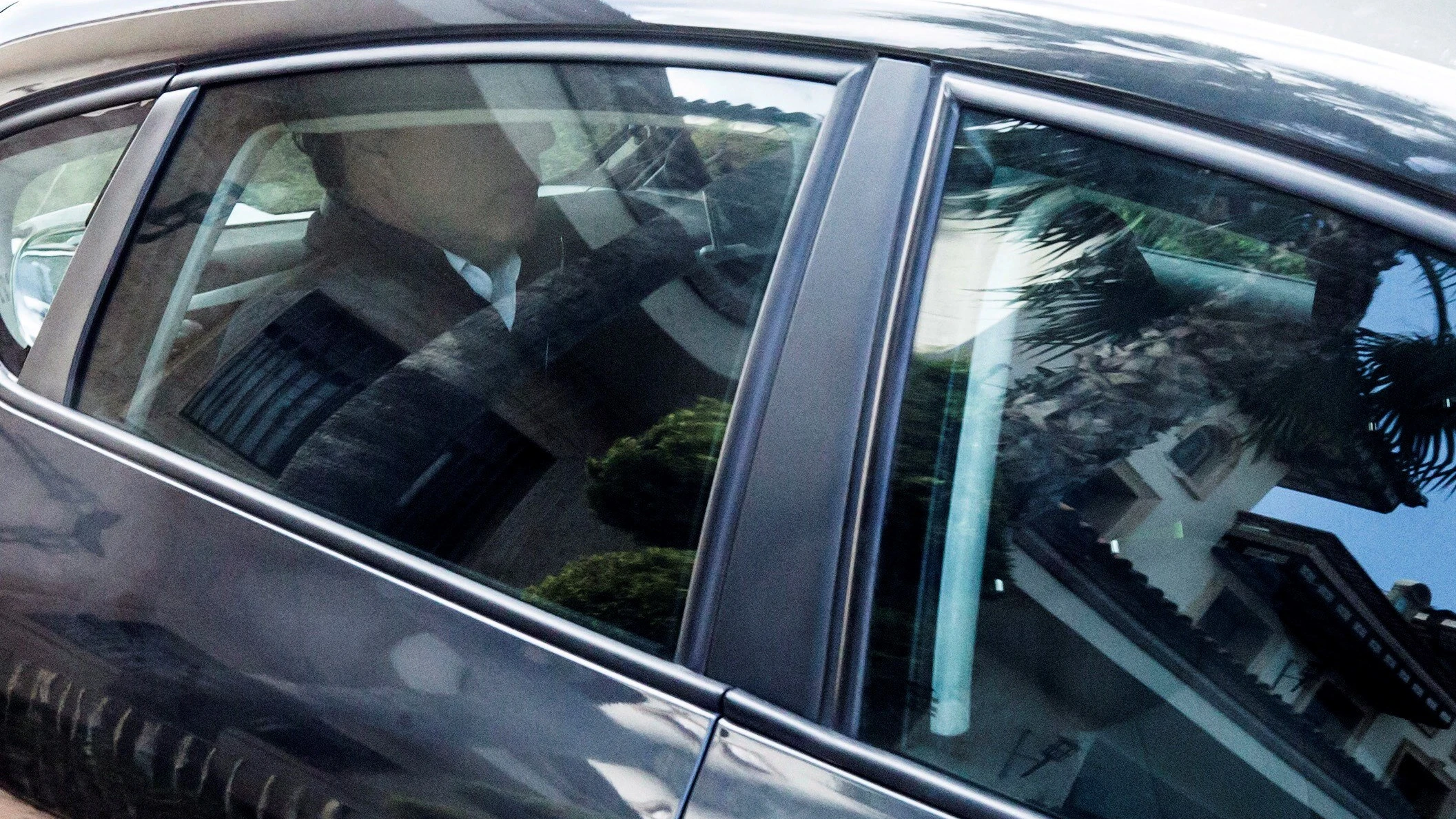Quique Pina, en un vehículo de la Policía Nacional Quique Pina, en un vehículo de la Policía Nacional