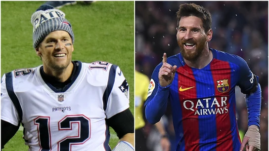 Tom Brady, fan de Leo Messi Tom Brady, fan de Leo Messi