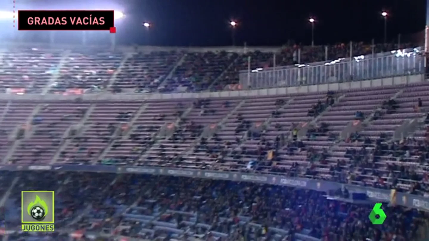 El Camp Nou registra la peor entrada de la temporada ante el Valencia El Camp Nou registra la peor entrada de la temporada ante el Valencia