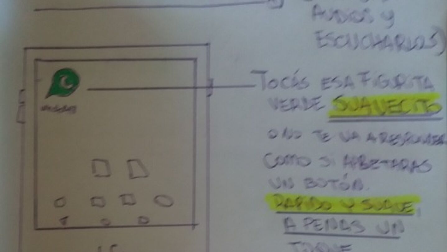 Tutorial de una joven para usar WhatsApp