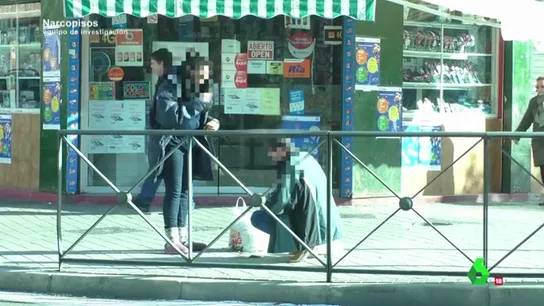 Dos toxicómanos en Vallecas Dos toxicómanos en Vallecas