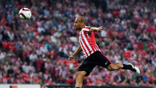 Mikel Rico durante un partido