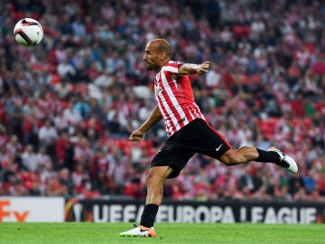 Mikel Rico durante un partido Mikel Rico durante un partido