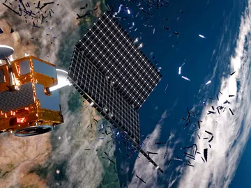 Se han registrado más de 290 explosiones de satélites en órbita desde 1961 Se han registrado más de 290 explosiones de satélites en órbita desde 1961