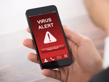 Alerta de virus en el móvil Alerta de virus en el móvil