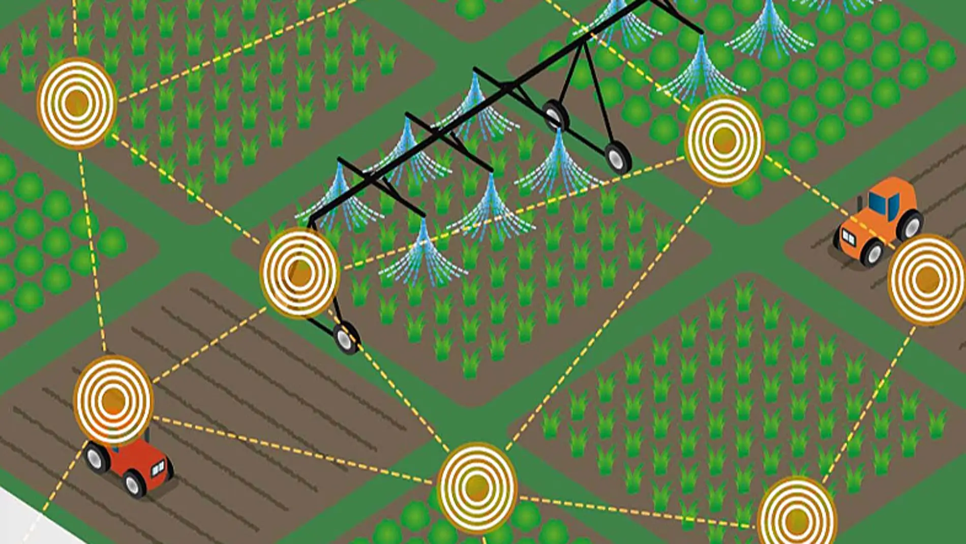 Nuevo sistema inalambrico para la agricultura inteligente